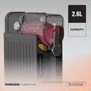 Porodo Lifestyle Multi-Function Slushie Maker – 2.6L Capacity, 25 Min Quick Freezing | Milkshakes, Ice Cream & Frappé Machine | LFS143 | PD-LFST143-BK |