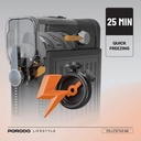 Porodo Lifestyle Multi-Function Slushie Maker – 2.6L Capacity, 25 Min Quick Freezing | Milkshakes, Ice Cream & Frappé Machine | LFS143 | PD-LFST143-BK |