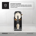 Porodo Lifestyle Multi-Function Slushie Maker – 2.6L Capacity, 25 Min Quick Freezing | Milkshakes, Ice Cream & Frappé Machine | LFS143 | PD-LFST143-BK |