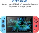 M20 Video Game Screen HD 7 inches Retro Handheld Game Console – RK3566 Quad-Core, IPS Display, EmuELEC 4.3, Bluetooth, Wireless Controller, TF Slot, 64GB, 4000mAh Battery