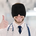 Hot & Cold Pack Migraine Relief Cap – Flexible, Wearable, 360° Full Coverage for Headache & Migraine Pain Relief