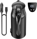 7MD Car Electric Kettle – 12V/24V DC Portable Travel Boiler with LCD Display | 800ML 304 Stainless Steel | Adjustable Temperature 55–100°C | Fast Heating for Tea, Coffee, Milk – Outdoor Use