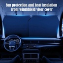 7MD Automatic Retractable Sunshade For Car  – Full Windshield Coverage, 99% UV Protection, Adjustable Fit for Sedans, SUVs, Hatchbacks & MPVs | 7MD-25423 | 7MD-25424 |