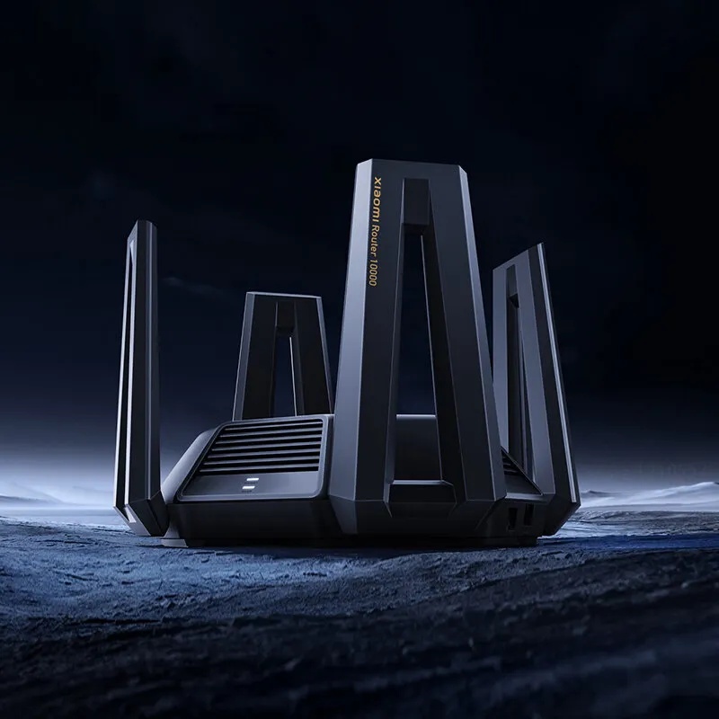 Xiaomi Router | WiFi 7 Mesh Gaming Router – 10Gbps Speed, 12X Amplifiers, 2.2GHz Enterprise Chipset, RGB, NFC & Smart Home Support | RC01 | BE10000 |