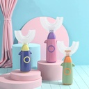 AMOR TINY U-Shaped Toothbrush for Kids – 360° Silicone Toothbrush, Gentle Full-Mouth Cleaning for Ages 2-7