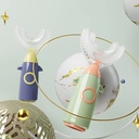 AMOR TINY U-Shaped Toothbrush for Kids – 360° Silicone Toothbrush, Gentle Full-Mouth Cleaning for Ages 2-7