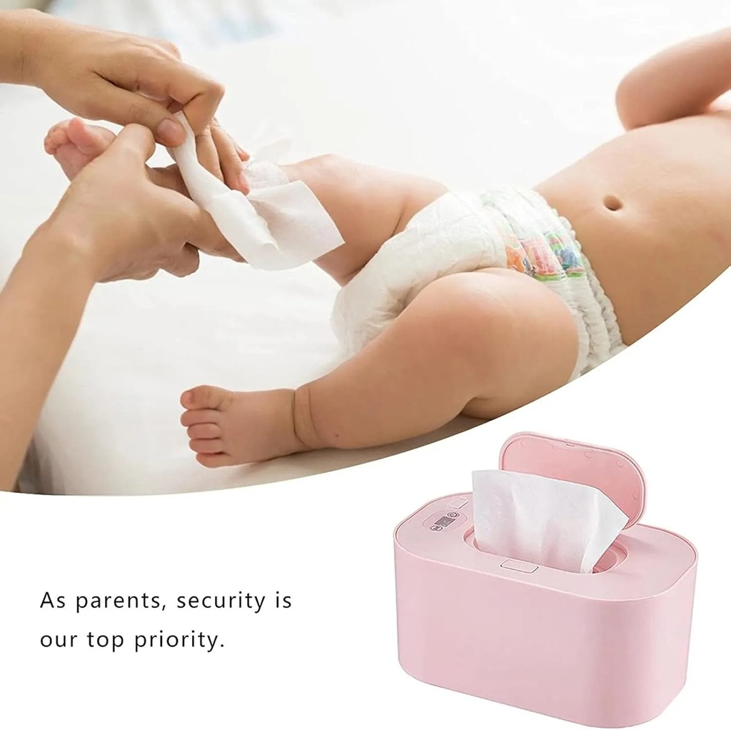 AMOR TINY Multi-function Wipesheater – Warm & Portable Wipe Warmer (Adjustable 40–60 °C)
