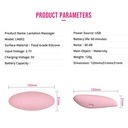 AMOR TINY Lactation Massager – Warm & Vibration Breast Aid for Nursing Mothers