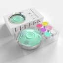 AMOR TINY Battery‑Powered Electric Nail Manicure Set – Baby Nail Trimmer & Polisher Kit with Color Grinder Heads