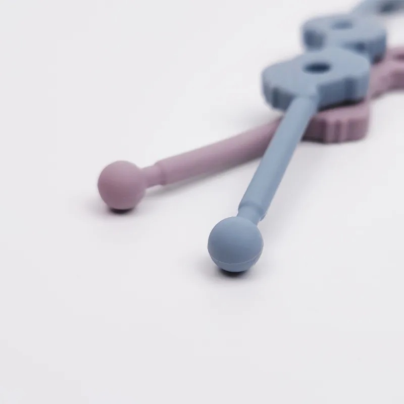 AMOR TINY Reusable Silicone Pacifier Clip Chain – High-Quality Soother Strap to Prevent Drops & Keep Pacifier Clean