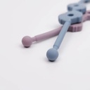 AMOR TINY Reusable Silicone Pacifier Clip Chain – High-Quality Soother Strap to Prevent Drops & Keep Pacifier Clean