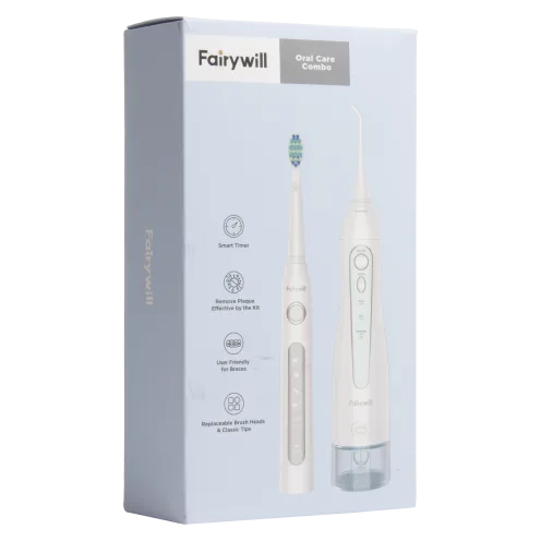 Fairywill Oral Care Combo - Electric Toothbrush & Oral Irrigator | 507 + 5020E |