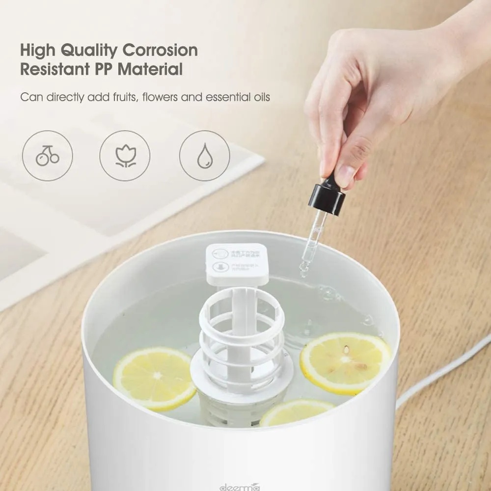🚨 DISPLAY PIECE 🚨 Deerma Household ultrasonic air humidifier Mute Humidifier Aroma diffuser essential oil mist maker | DEM - F301 | 🚨 Without box 🚨