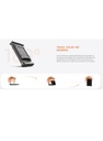 Kingsmith WalkingPad TRG1F Treadmill G1 – Foldable WalkingPad with Side Handrail, LED Digital Panel, Brushless Motor, Up to 10 km/h, Fitness App Support & Phone/Tablet Holder