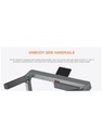 Kingsmith WalkingPad TRG1F Treadmill G1 – Foldable WalkingPad with Side Handrail, LED Digital Panel, Brushless Motor, Up to 10 km/h, Fitness App Support & Phone/Tablet Holder