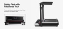 King Smith WalkingPad R3 Hybrid+ Foldable Treadmill – FootSense Speed Control, 1-12 KPH Walking & Jogging Modes, Spacious 1200x440mm Deck, Compact Folding Design
