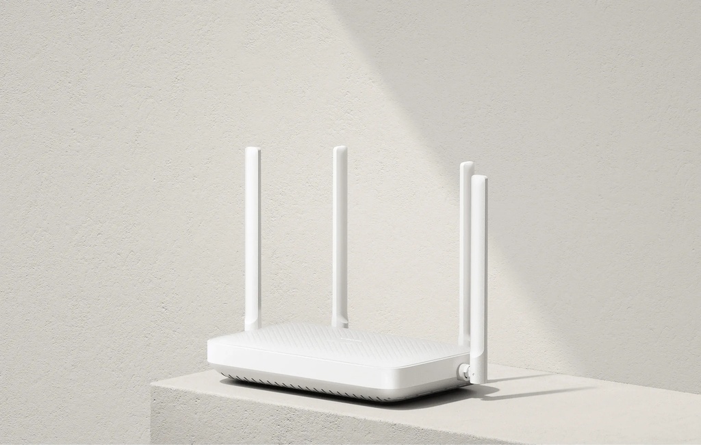 Xiaomi Router AX1500 – WiFi 6 Dual-Band Mesh Router, 1500Mbps, 4 Gigabit Ethernet Ports, 4 High-Gain Antennas, WPA3 Encryption, Smart Gaming Acceleration | RD12 |