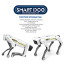 APIDPOWER Smart Machine Dog – Voice-Controlled Programmable Robotic Pet with Remote for Dynamic Motions & Interactive Actions