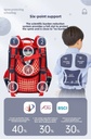 Hello Dragon Elementary School Backpack for Boys and Girls | 22L Lightweight Schoolbag with Spine Protection & Reduced Load | Suitable for Kids Age 7-10, Unisex | NPB20057MR3 |