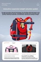 Hello Dragon Elementary School Backpack for Boys and Girls | 22L Lightweight Schoolbag with Spine Protection & Reduced Load | Suitable for Kids Age 7-10, Unisex | NPB20057MR3 |