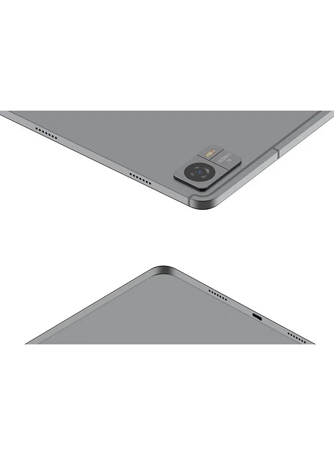 BRAVE T3 Ultra 128GB 8GB+8GB RAM 11.97-Inch LTE Tablet Grey with Keyboard | 2K Incell Display | Octa-Core | Android 15 | 8000mAh Battery | Quad Speaker System