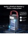 PROMATE 80000mAh Ultra-Fast Charging LifePo4 Power Bank - 100W Power Delivery | PowerMine-80Pro |