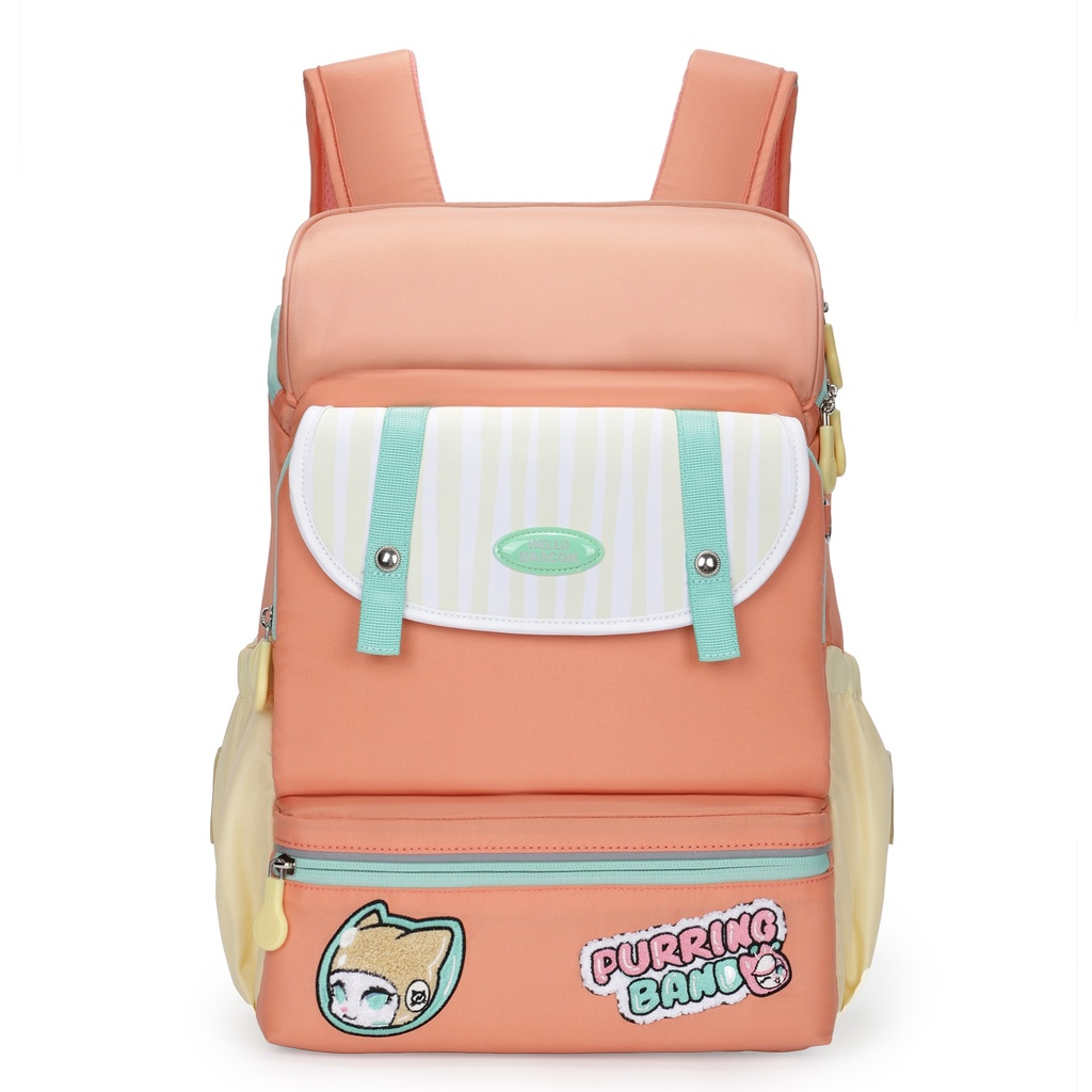 Hello Dragon School Backpack with AGS Anti‑Gravity System – Lightweight, Water‑Resistant First‑Class Design with Ergonomic Support | NPB24142 |