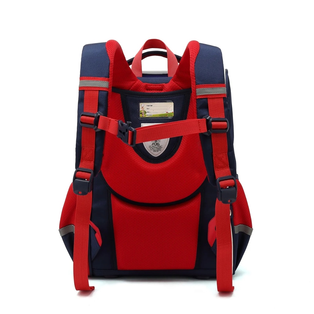 Hello Dragon Elementary School Backpack for Boys and Girls | 22L Lightweight Schoolbag with Spine Protection & Reduced Load | Suitable for Kids Age 7-10, Unisex | NPB20057MR3 |