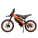 KUGOO WISH 02 PRO Electric Dirt Bike – 2500W Off-Road Pit Bike, 70 km/h Top Speed, 60 km Range, Hydraulic Suspension, Steel Frame, Fatbike Tires