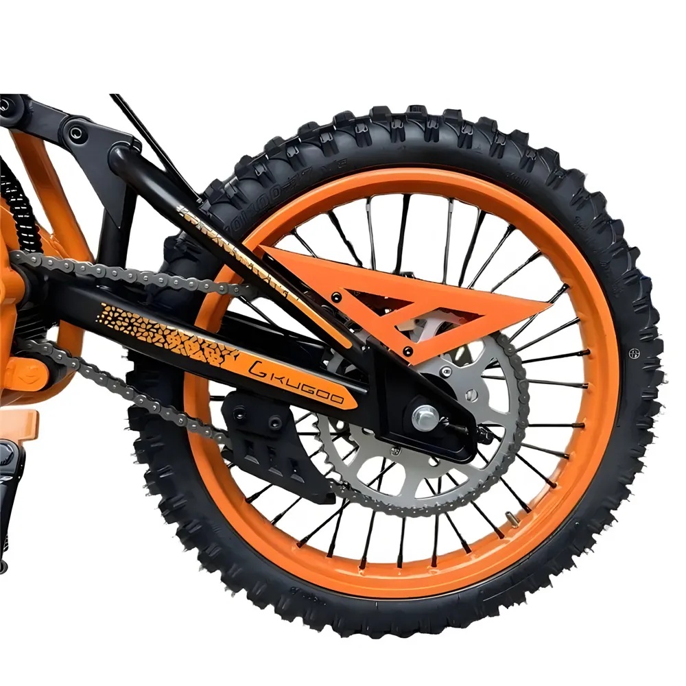 KUGOO WISH 02 PRO Electric Dirt Bike – 2500W Off-Road Pit Bike, 70 km/h Top Speed, 60 km Range, Hydraulic Suspension, Steel Frame, Fatbike Tires