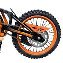 KUGOO WISH 02 PRO Electric Dirt Bike – 2500W Off-Road Pit Bike, 70 km/h Top Speed, 60 km Range, Hydraulic Suspension, Steel Frame, Fatbike Tires