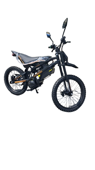 KUGOO WISH 02 PRO Electric Dirt Bike – 2500W Off-Road Pit Bike, 70 km/h Top Speed, 60 km Range, Hydraulic Suspension, Steel Frame, Fatbike Tires