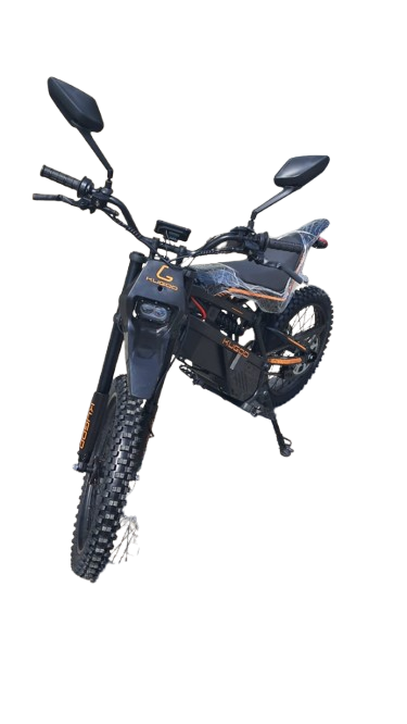 KUGOO WISH 02 PRO Electric Dirt Bike – 2500W Off-Road Pit Bike, 70 km/h Top Speed, 60 km Range, Hydraulic Suspension, Steel Frame, Fatbike Tires