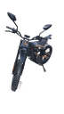 KUGOO WISH 02 PRO Electric Dirt Bike – 2500W Off-Road Pit Bike, 70 km/h Top Speed, 60 km Range, Hydraulic Suspension, Steel Frame, Fatbike Tires