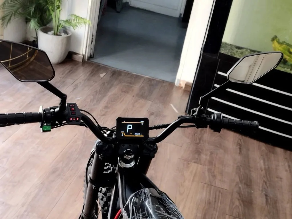 KUGOO WISH 02 PRO Electric Dirt Bike – 2500W Off-Road Pit Bike, 70 km/h Top Speed, 60 km Range, Hydraulic Suspension, Steel Frame, Fatbike Tires