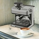 Lepresso Espresso Machine with Conical Grinder & Steamer – 2300W Dual Boiler, 20-Bar Pressure, 2.8L Water Tank, 200g Bean Capacity, Thermo-Block Boiler, 58mm Filter, Hot Water Dispenser | LPCFFM0038 |