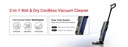 Telux T10 2 IN 1 Wet & Dry Cordless Vacuum Cleaner | ZL9081A |