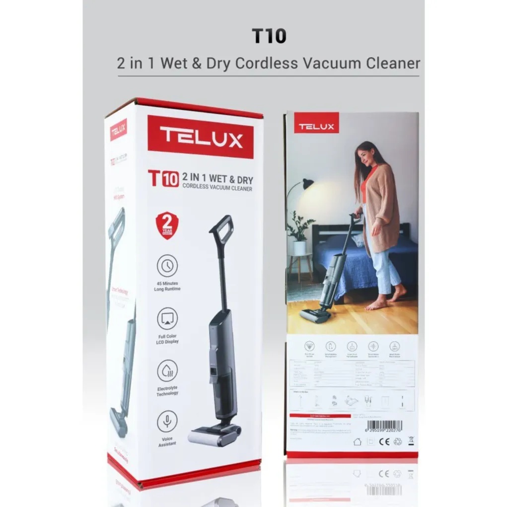 Telux T10 2 IN 1 Wet & Dry Cordless Vacuum Cleaner | ZL9081A |