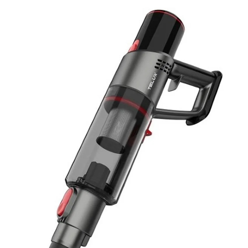 TELUX T30 Compactable Cordless Vacuum Cleaner – 350W Digital Motor, 2500mAh Battery, 69 Minutes Runtime, Advanced Filtering System | VCT30 |