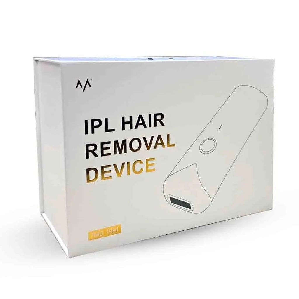 7MD IPL Hair Removal Device – Intense Pulsed Light with Sapphire Cooling, 21J High Energy, 580-1200nm Wavelength, 3.5cm² Large Spot, 0.5s Fast Flash for Safe At-Home Hair Reduction | 7MD 1991 |