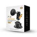 7MD Universal Magnetic Suction Phone Holder – 360° Rotation, Flexible Design, Aluminum Alloy + ABS | 7MD-M01 |