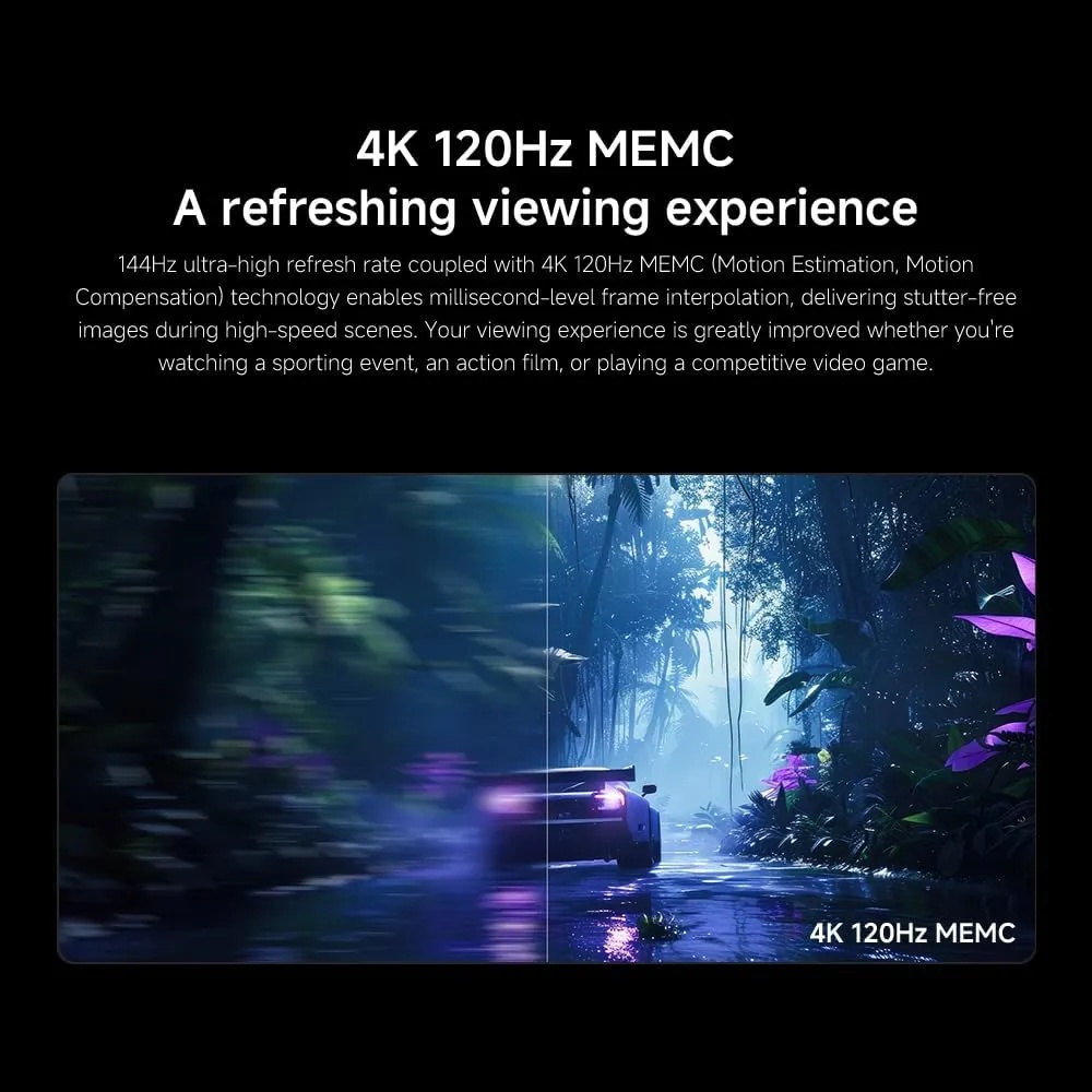 Xiaomi TV S Mini LED 75-Inch (2025) – 4K QD-Mini LED, Google TV, Dolby Vision, Dolby Atmos, 144Hz Refresh Rate