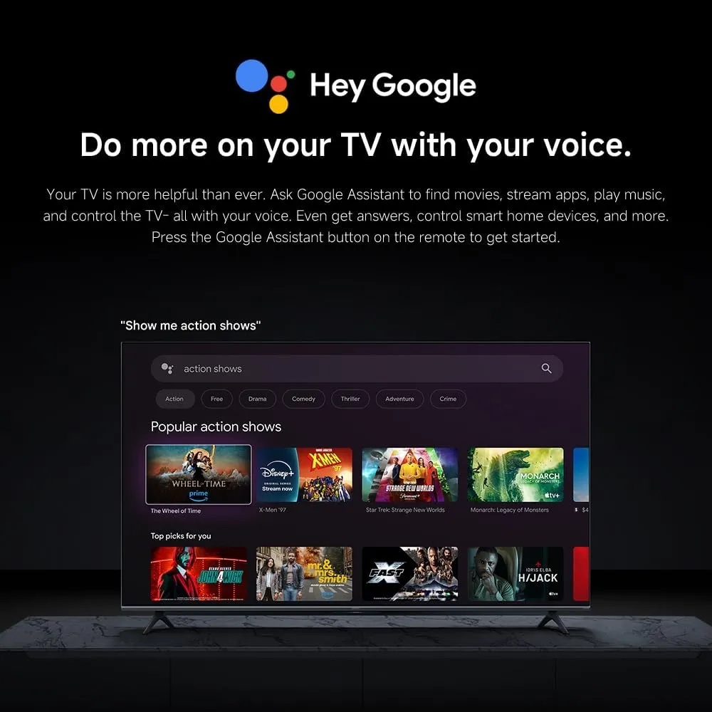 Xiaomi TV S Mini LED 75-Inch (2025) – 4K QD-Mini LED, Google TV, Dolby Vision, Dolby Atmos, 144Hz Refresh Rate