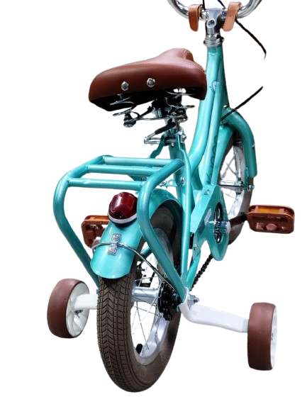 KUGOO Kids Bicycle with Front Basket and Training Wheels