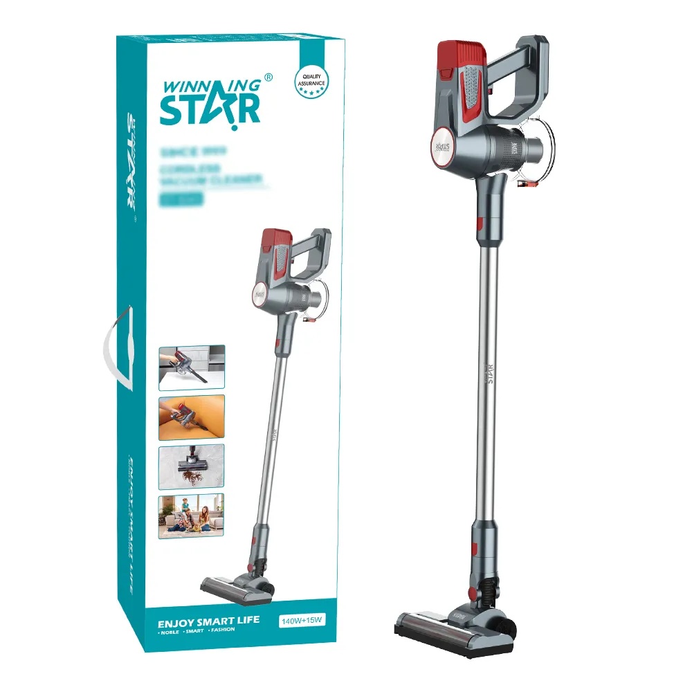 Winning Star Cordless Vacuum Cleaner – 12KPA Suction Power, Wireless Design, Dry Cleaning Function | ST-5043 |