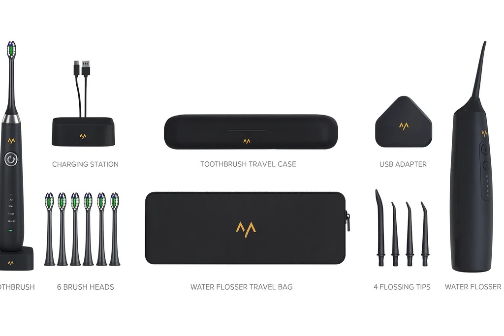 7MD Ultimate Oral Care Combo – Portable Water Flosser & Electric Toothbrush | 7MD44825 |