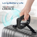 PROMATE Digital Handheld Luggage Scale – Comfort-Grip Design, High Precision, 50kg Max Capacity | Instascale-50 |