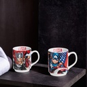 EGAN Stackable Marvel Mug – 350ml Porcelain, Dishwasher & Microwave Safe