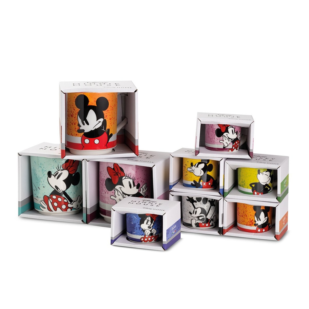 EGAN Stackable Minnie Mouse I Am Mug – 350ml Porcelain, Dishwasher & Microwave Safe, Disney Gift Edition