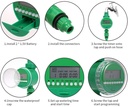 Irrigation Timer Automatic Garden Outdoor Irrigation Controller Water Sprinkler System Timer